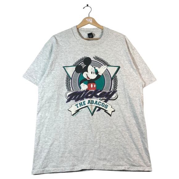 Vintage Sherry's Best Disney Mickey The Abacos Crewneck T-Shirt XL - Picture 1 of 7